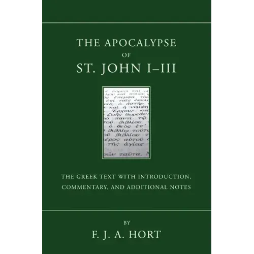 The Apocalypse of St. John I - III