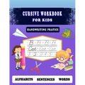 Cursive Workbook for kids -Handwriting Pratice: Perfect for a Beginner Learning Cursive (5-in-1 Cursive Tracing Book), Trace and Practice Letters, Vow