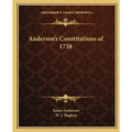 Anderson's Constitutions of 1738