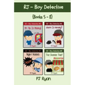 RJ - Boy Detective Books 5-8: 4 Fun Short Story Mysteries for Children Ages 9-12
