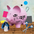 The Collage Story: A fun rhyming picture book about five silly shapes, Mr. Scissors and Mrs. Glue.