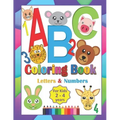 ABC Coloring Book For Kids 2-4 Years: Coloring Letters Numbers and Animals Toddlers Learning Alphabet While Coloring Preschool Kindergarten fun Activi