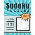 200 Large Print Easy Sudoku Puzzles: Large 8.5 x 11 One Puzzle Per Page Format Beginner Sudoku for Adults and Seniors - 2020 Volume 1
