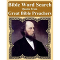 Bible Word Search: Quotes From Great Bible Preachers