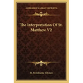 The Interpretation of St. Matthew V2