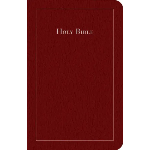 Ceb Common English Bible Thinline, Bonded Leather Burgundy