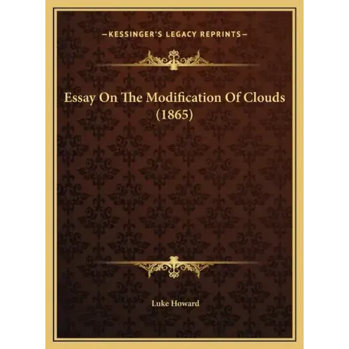 Essay On The Modification Of Clouds (1865)