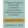 Virginia Property & Casualty Insurance License Exam Review Questions & Answers