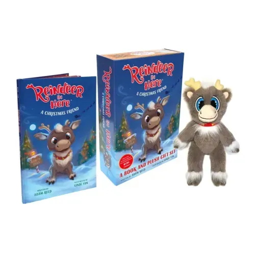 Reindeer in Here (Book & Plush): A Christmas Friend -- A Simply Magical Tradition
