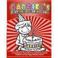 Gabriel's Birthday Coloring Book Kids Personalized Books: A Coloring Book Personalized for Gabriel that includes Children's Cut Out Happy Birthday Pos
