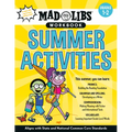 Mad Libs Workbook: Summer Activities: Grades 1-2 -- Aligns with State and National Common Core Standards