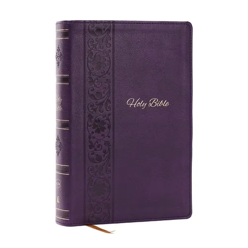KJV Holy Bible: Personal Size Giant Print, Purple Leathersoft, Red Letter, Comfort Print: King James Version