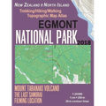 Egmont National Park Trekking/Hiking/Walking Topographic Map Atlas Mount Taranaki Volcano The Last Samurai Filming Location New Zealand North Island 1