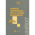 Formule Matematiche Per Le Scienze Economiche