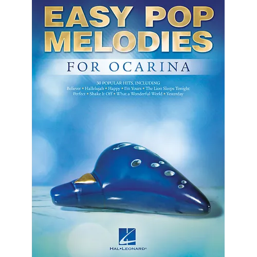 Easy Pop Melodies for Ocarina - Paperback