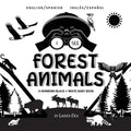 I See Forest Animals: Bilingual (English / Spanish) (Inglés / Español) A Newborn Black & White Baby Book (High-Contrast Design & Patterns) (Bear, Moos
