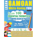 Learn Samoan While Having Fun! - For Adults: Easy to Advanced - Study 100 Essential Thematics with Word Search Puzzles - Vol.1
