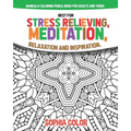 mandala coloring pencil book for adults and teens best for stress relieving, meditation, relaxation, and inspiration.: flower creative pattern gift