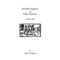 Scottish Quakers and Early America, 1650-1700