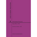 Code of Federal Regulations Title 5, Administrative Personnel, Parts 700-1199, 2020