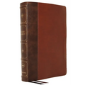 Nkjv, Large Print Verse-By-Verse Reference Bible, MacLaren Series, Leathersoft, Brown, Comfort Print: Holy Bible, New King James Version