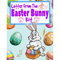 Letter From The Easter Bunny Kit: A Letter From And Letter To Do-It-Yourself Kit With Golden Egg Award Certificate, Coloring, Doodle And Children's Wr