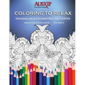 Coloring To Relax Mandalas & Geometric Patterns