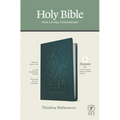 NLT Thinline Reference Bible, Filament Enabled Edition (Red Letter, Leatherlike, Teal Blue)