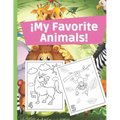 ¡My Favorite Animals!: Coloring Kids 3-6 Years