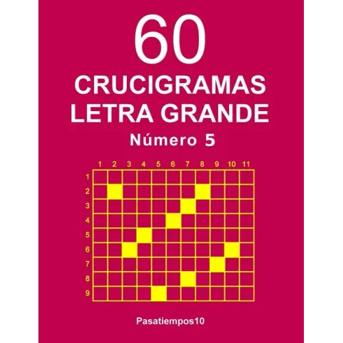 60 Crucigramas Letra Grande Número 5