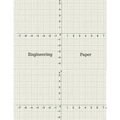 Engineering Paper: Quad Rule graph paper,8.5 x 11 (5x5 graph paper) 100 pages