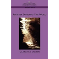 Rightly Dividing the Word