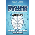 Brain Teaser Puzzles Adults: Walls Puzzles - 200 Brain Puzzles with Answers