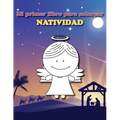 Mi primer libro para colorear: Natividad: Libro para colorear de Navidad
