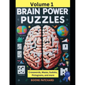 Brain Power Puzzles 1: An Activity Book of Word Searches, Sudoku, Math Puzzles, Anagrams, Scrambled Words, Crosswords, Cryptograms, and More