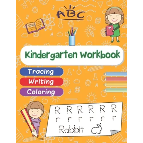 Kindergarten Workbook: Learning to write for preschoolers, Kindergarten, and kids Ages 3-6 Tracing, Writing, Coloring Learn to Read And Write Animal N