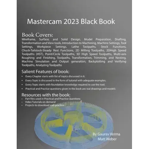 Mastercam 2023 Black Book: 3rd Edition