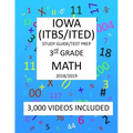 3rd Grade IOWA ITBS ITED, 2019 MATH, Test Prep: 3rd Grade IOWA TEST of BASIC SKILLS, EDUCATIONAL DEVELOPMENT 2019 MATH Test Prep/Study Guide