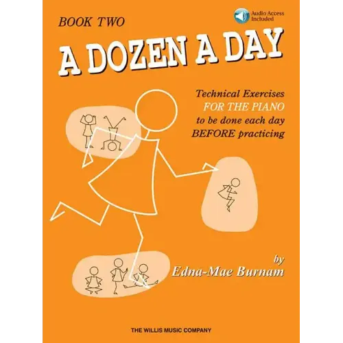 A Dozen a Day Book 2 - Book/Online Audio [With CD (Audio)]