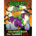 Halloween Coloring Book for Toddlers 3-5: Halloween Designs Including Witches, Ghosts, Pumpkins, Haunted Houses, and More for Kids boy and girl