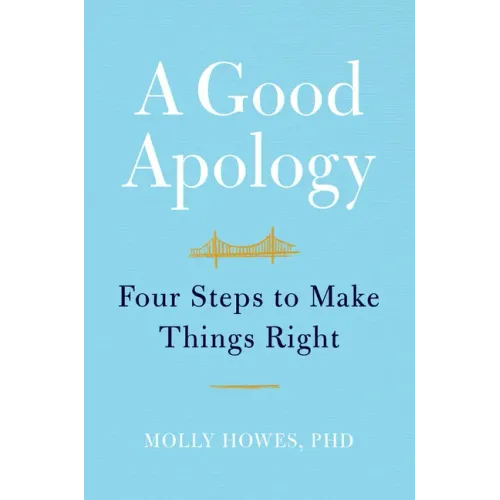 A Good Apology: Four Steps to Make Things Right