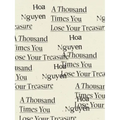 A Thousand Times You Lose Your Treasure