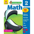 Math Skills, Grade 2 Workbook: At-Home Tutor, Addition, Subtraction, Multiplication, Telling Time, Money