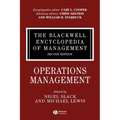 The Blackwell Encyclopedia of Management, Operations Management
