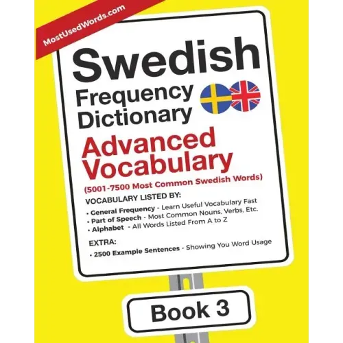 Swedish Frequency Dictionary - Advanced Vocabulary: 5001-7500 Most Common Swedish Words