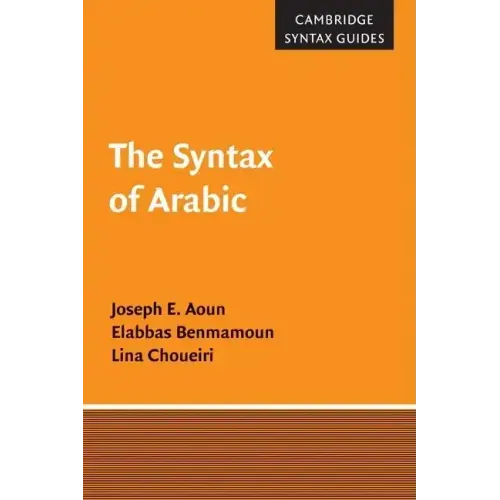 The Syntax of Arabic