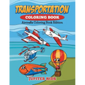 Transportation Coloring Book: Aircrafts Coloring Book Edition