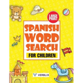 Spanish Word Search for Children: Large Print Spanish Activity Book with Word Search Puzzles for Kids and Beginners