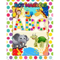 Dot Markers ABC: Awesome Dot Markers Activity Book Abc Animals For Kids, Preschool, Kindergarten, Children - Alphabets, Numbers, Shapes