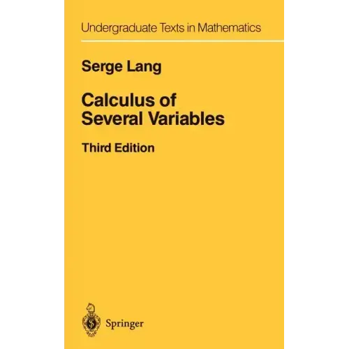 Calculus of Several Variables